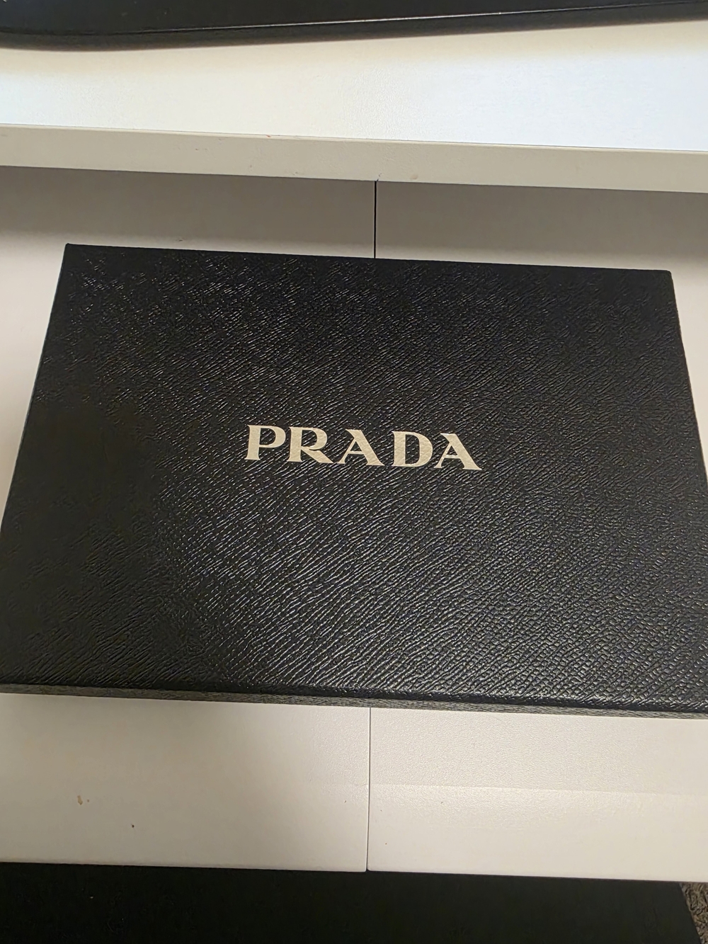 Prada Fuchsia Pouch With Box